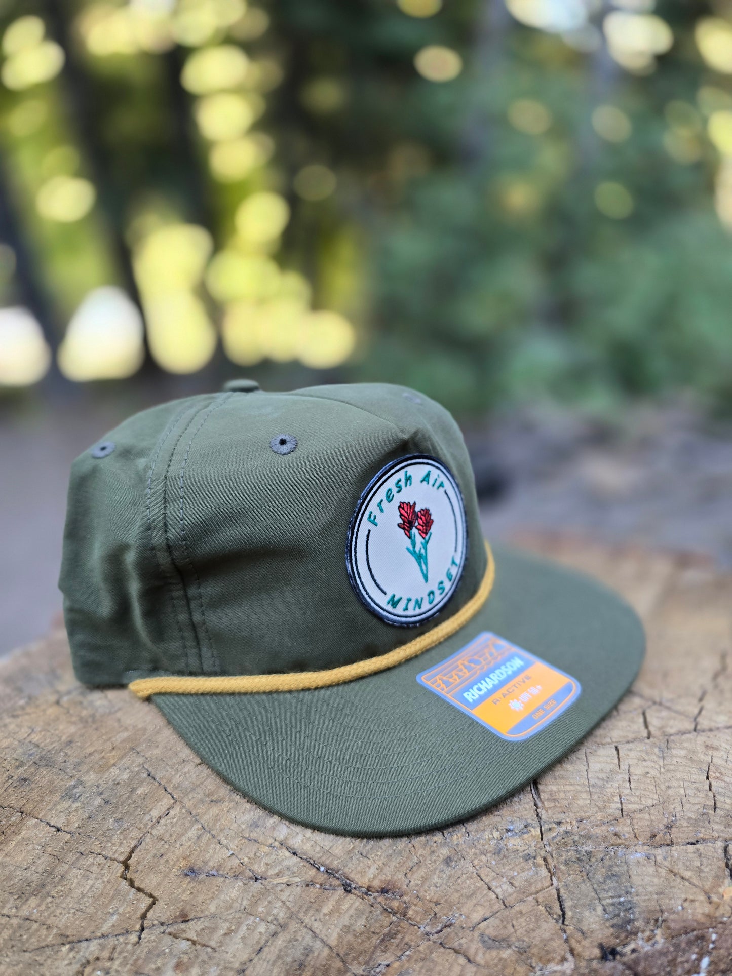 F.A.M Wildflower Flat Brim Cap