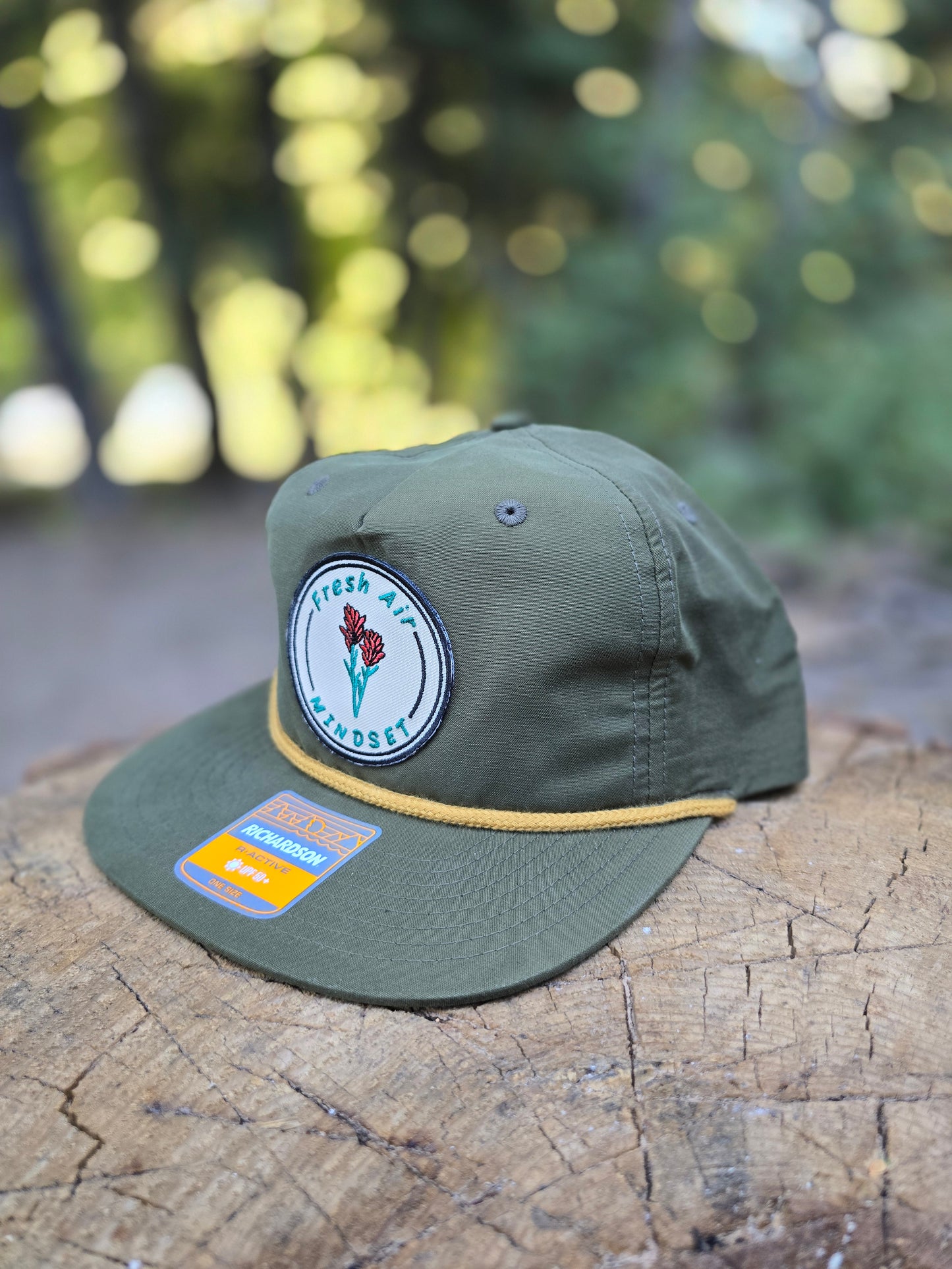 F.A.M Wildflower Flat Brim Cap