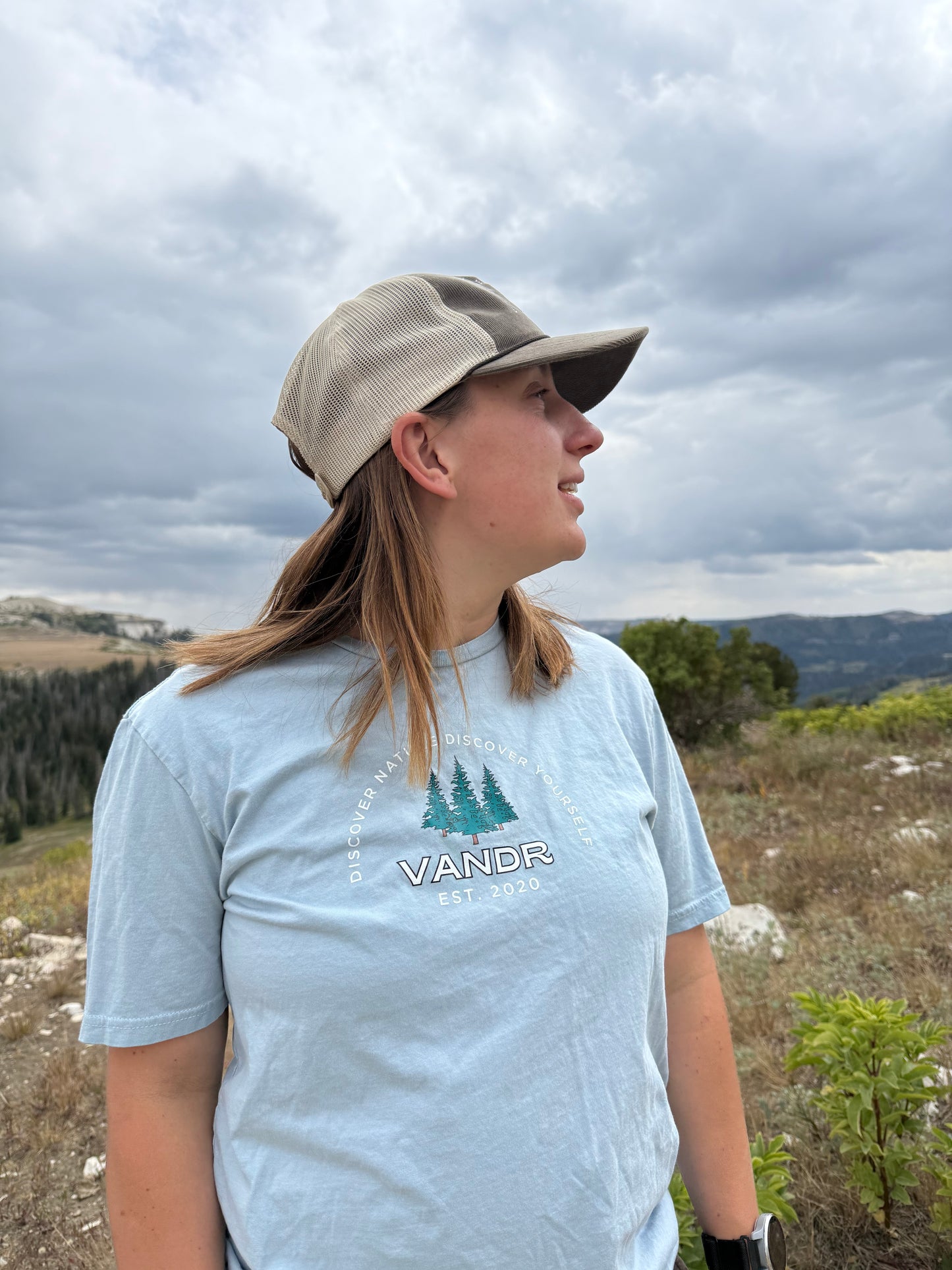 Blue Discover Nature Tee