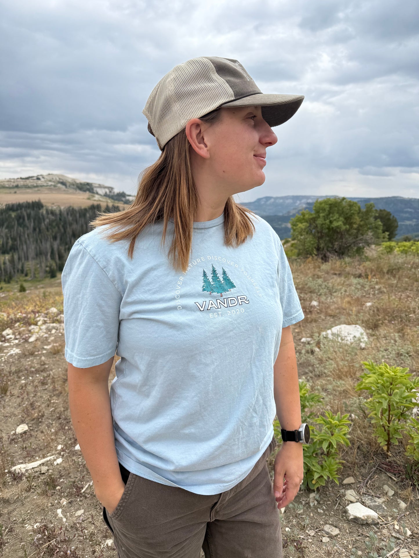Blue Discover Nature Tee