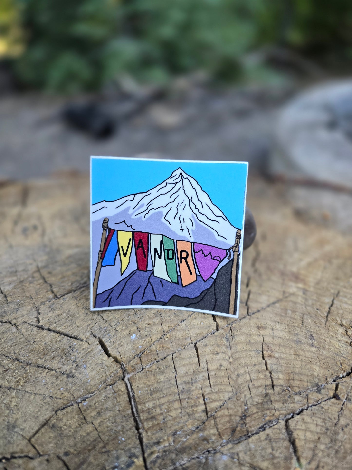 Prayer Flag Sticker