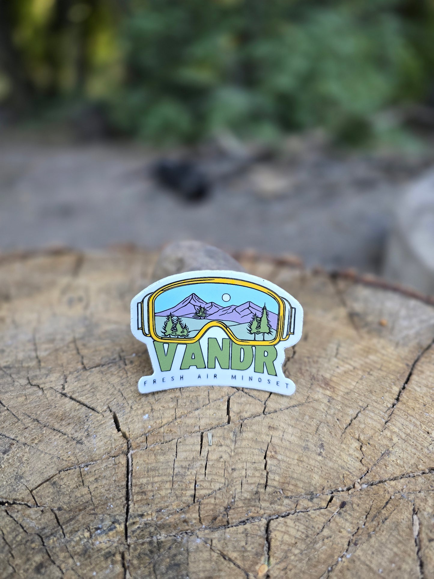 Landscape Goggles Sticker