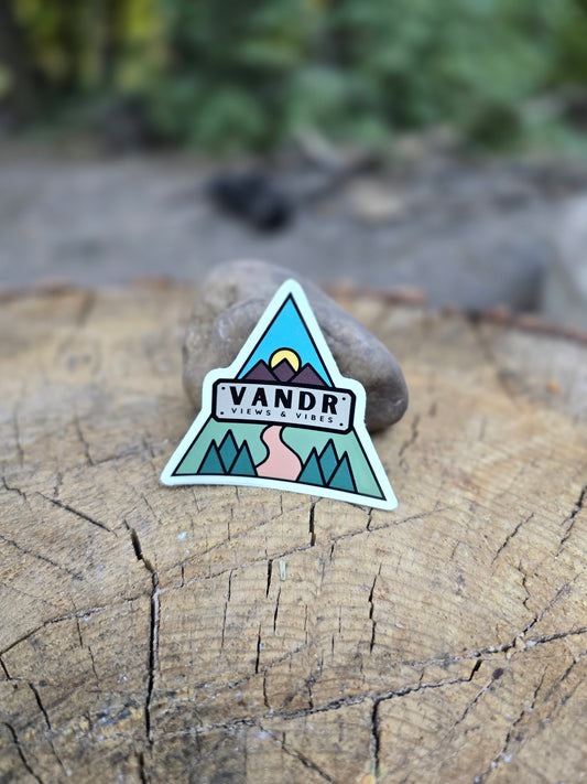 Mountain Landscape Sticker