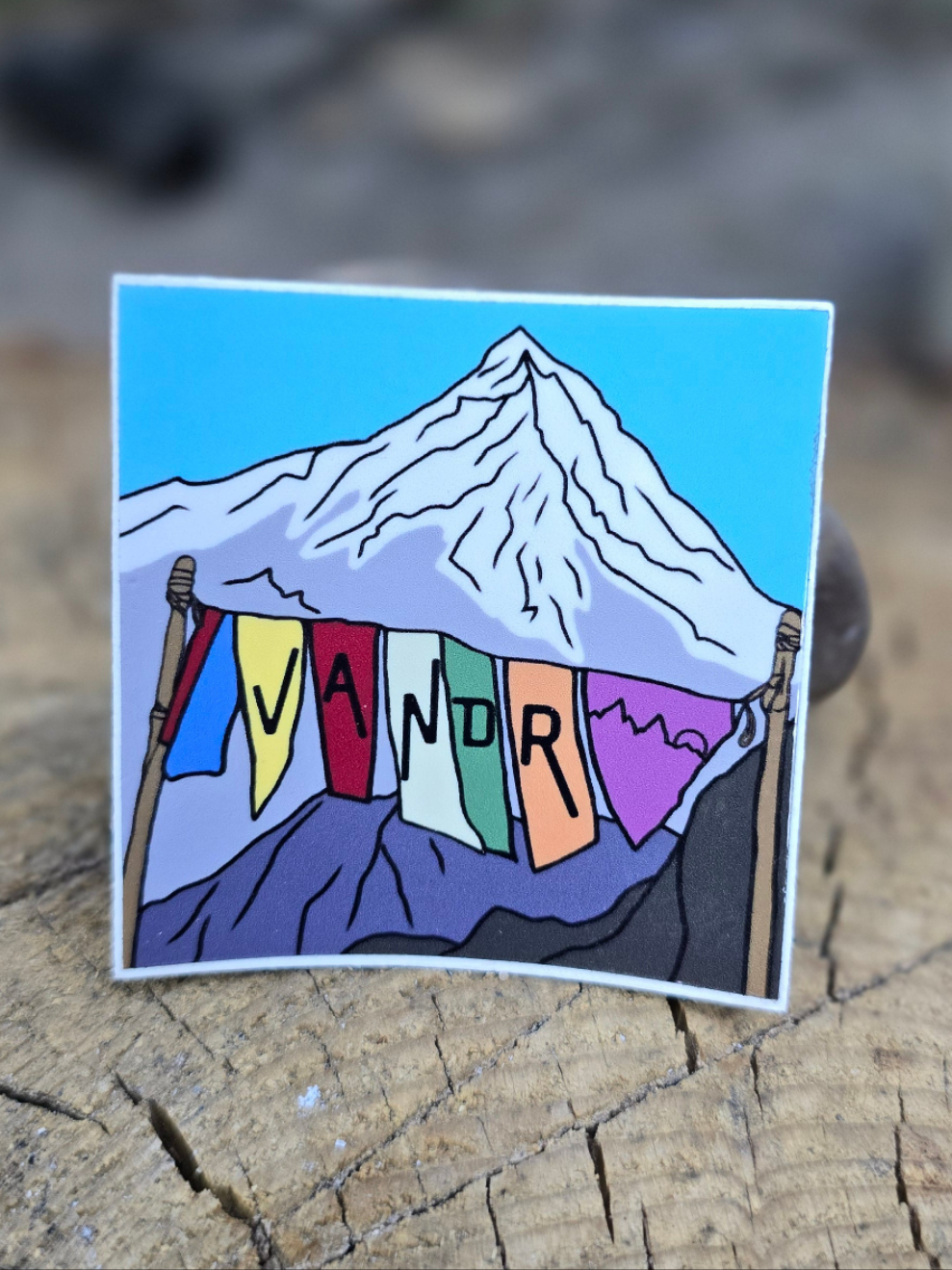 Prayer Flag Sticker