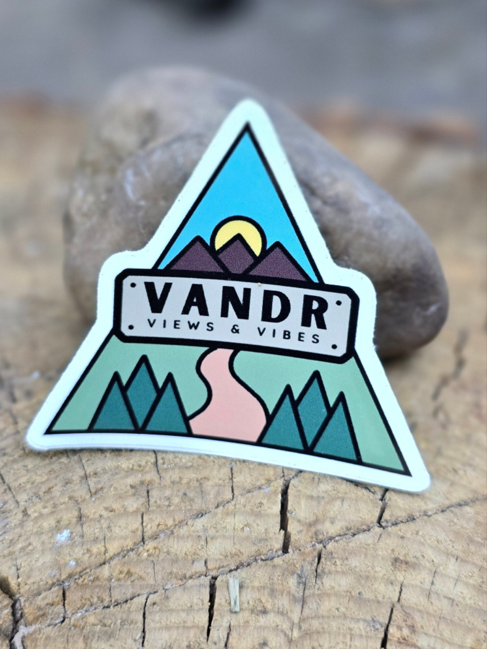 Mountain Landscape Sticker