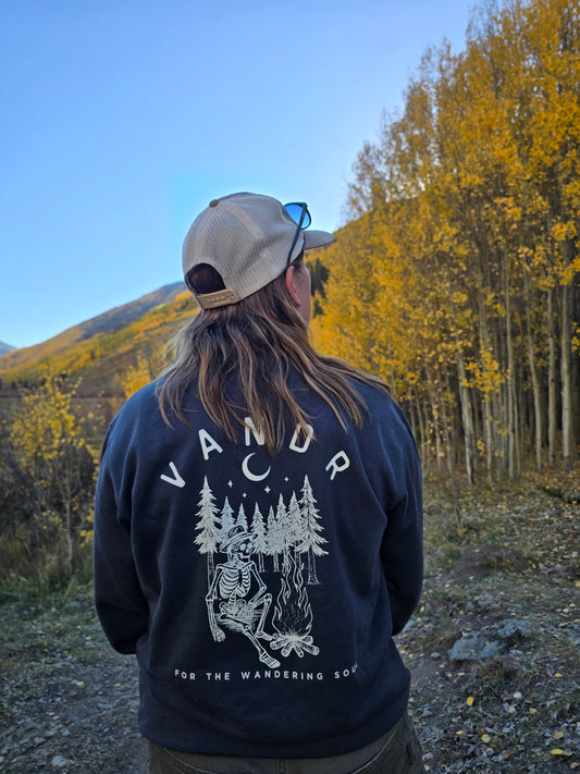 Wandering Soul-Skeleton Sweater